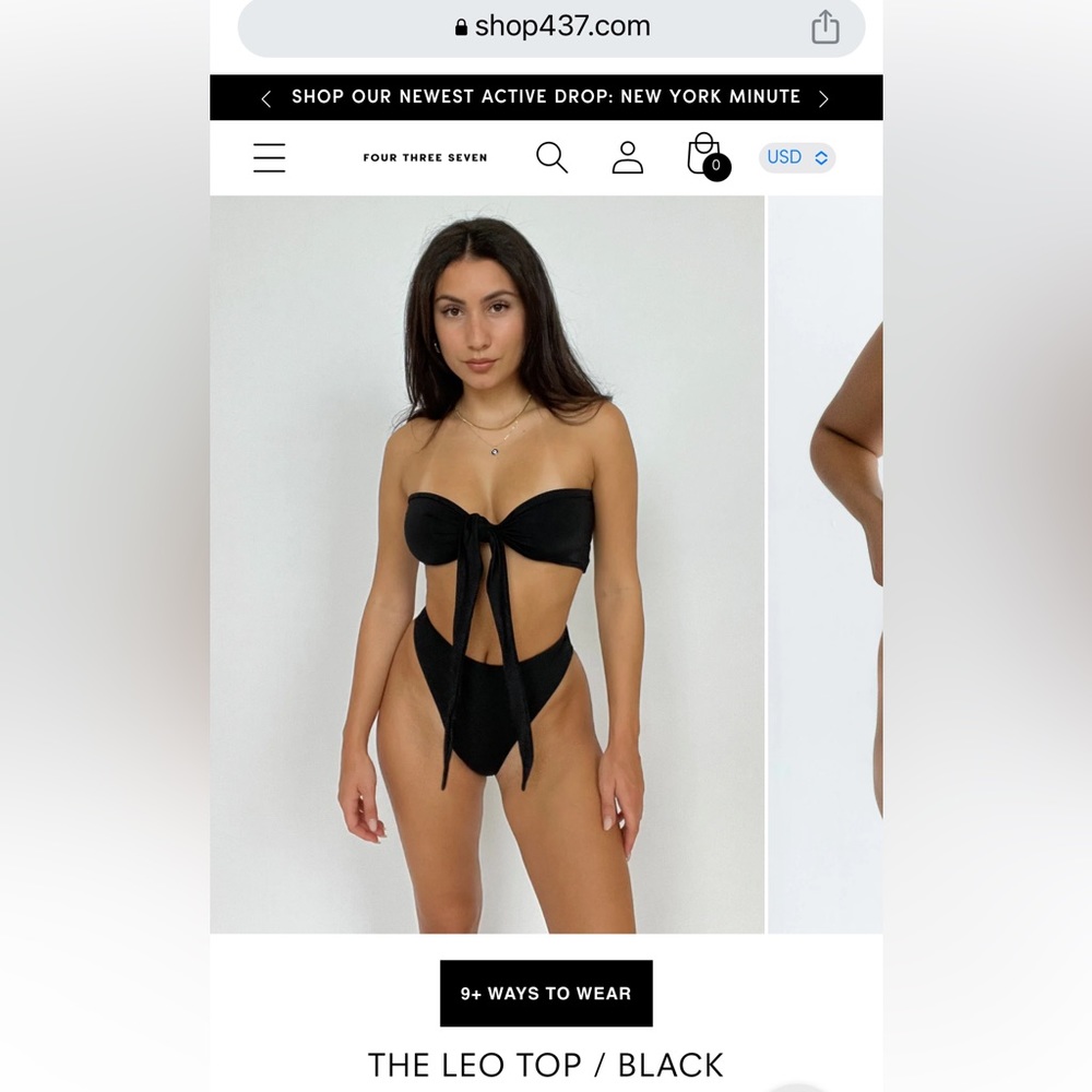 437 Leo Bikini Top